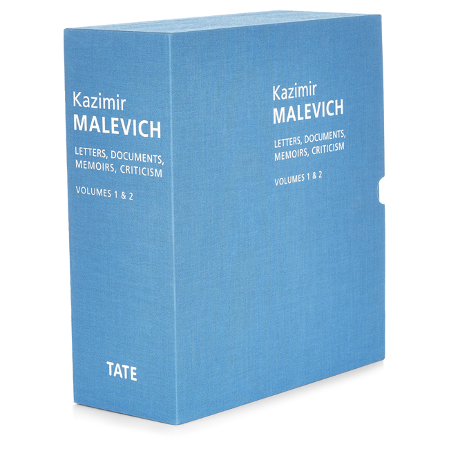 The Malevich Society and Tate Publishing co-publish Kazimir Malevich: Letters, Documents, Memoirs, Criticism